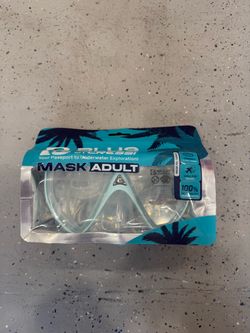 Blue Cressi Adult Snorkel Diving Mask
