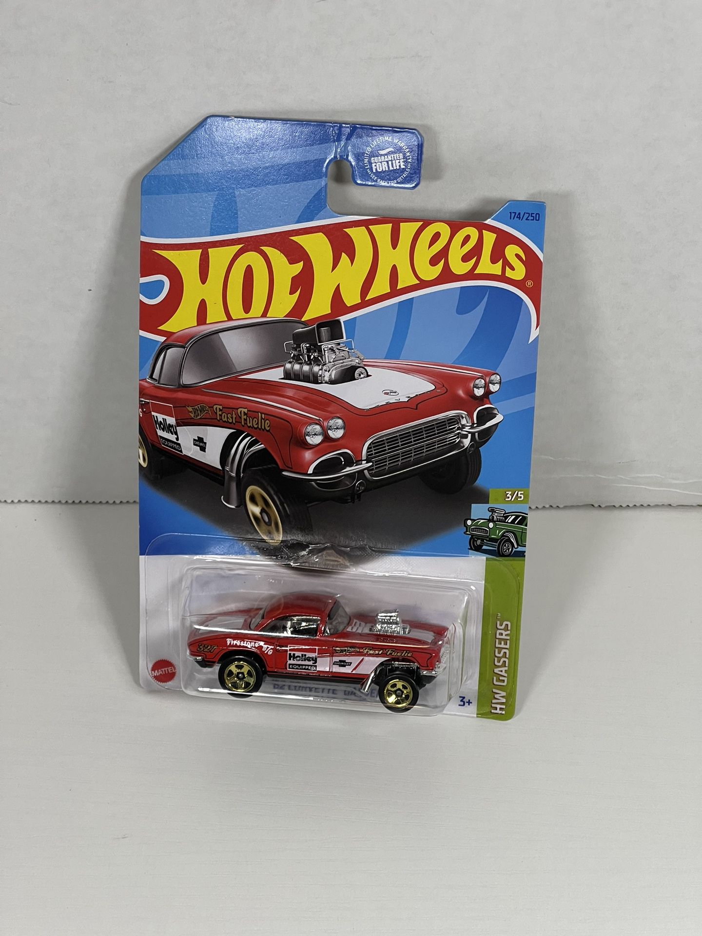 Hot Wheels ‘62 Corvette Gasser Red NEW