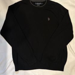 Black U.S. Polo Assn. Sweatshirt Men