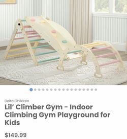 Lil Climber Gym- Indoor Climbing Gym for kids