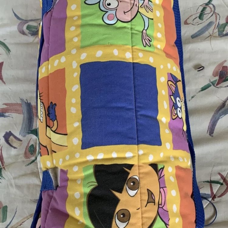 Viacom 2002 Dora The Explorer Nick Jr. Sleeping Mat For Kids 44 Inches Long