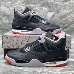 Jordan 4 “ Bred Reimagined” Size 13