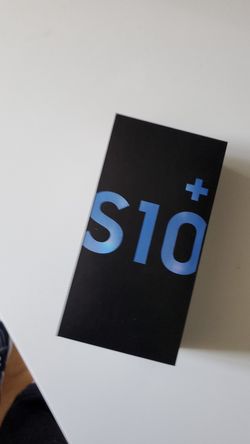 EMPTY GALAXY S10+ BOX