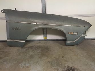 68-69 Chevy Chevelle, passenger side fender