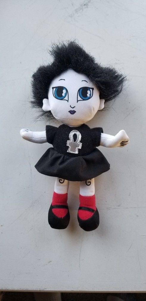 $5 Neil Gaiman's Death Character 8" Plush from Sandman Comics year 2000.n