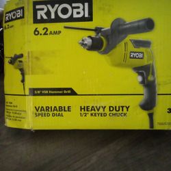 5/8" Ryobi  Vsr Hammer Drill