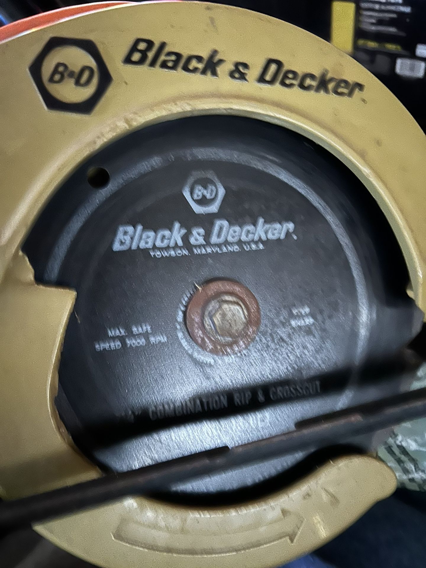 Black & Decker Circular Saw 