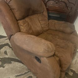 Brown Rc Willy Recliner Free! 