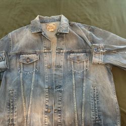 VINTAGE POLO Ralph Lauren ALPINE WORLD CUP Trucker Jean jacket 