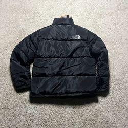 North Face 700 Puffer Jacket - Black - Size Large