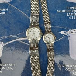 Wouman And Man Waches$30