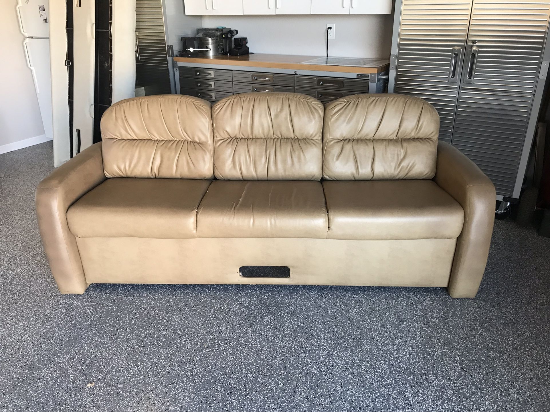 RV couch and captain chairs