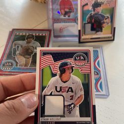“USA Baseball Auto & Relic Lot – Ethan Holliday + More 🔥”