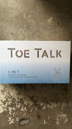 Toe Talk 5-in-1 Radio Frequency Facial Machine