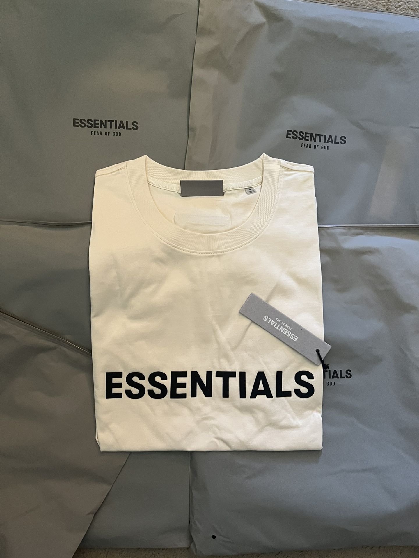 Cream Essentials Tshirt Size Small And Medium