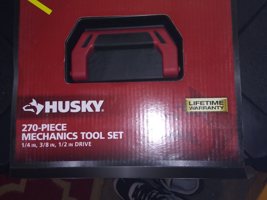 Husky 270 piece mechanics tool set