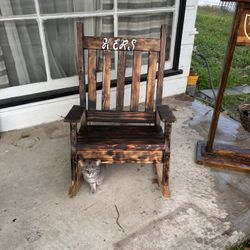 Porch rocking chair