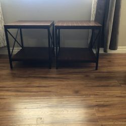 Two End Tables 