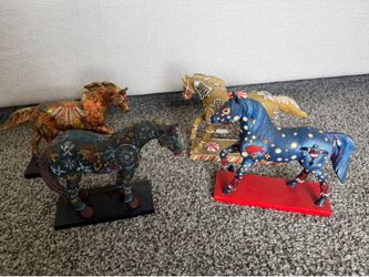 Trail of Painted Ponies Retired set of 4