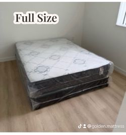 Full Size Mattress Set – Medium Comfort – Available Today 🚚