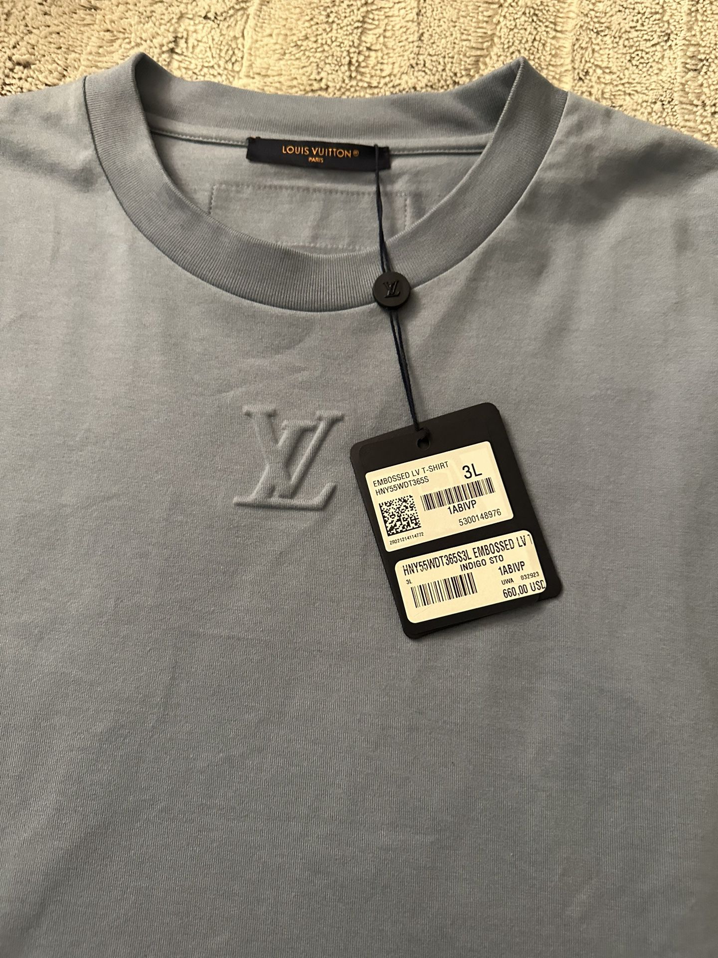 Louis Vuitton Embossed LV Tshirt