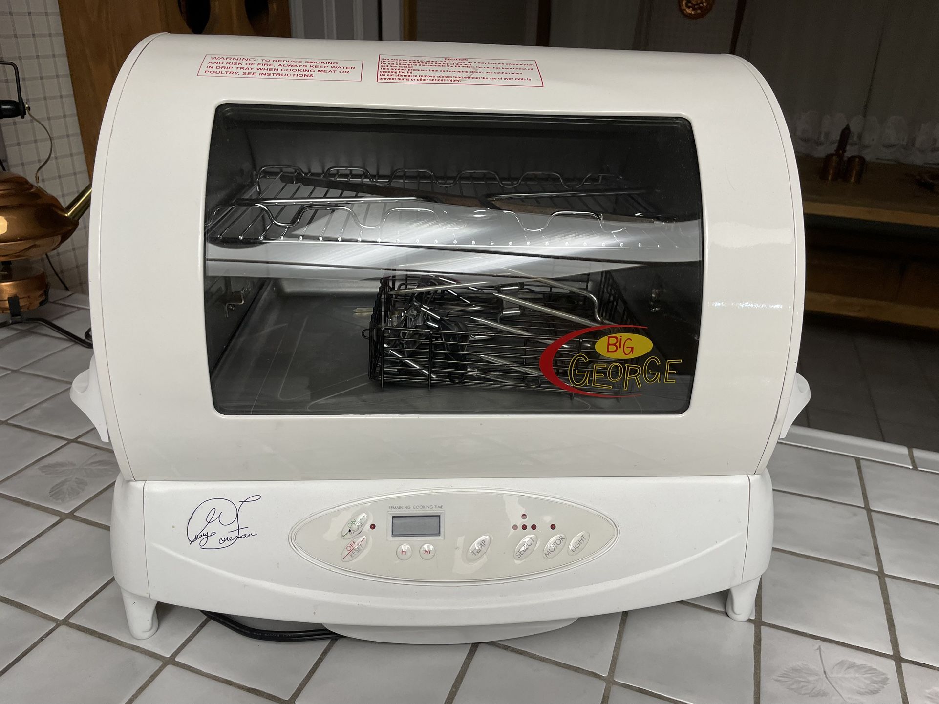 Big George Foreman Rotisserie Oven