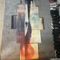 STARWARS 5-PANEL CANVAS 