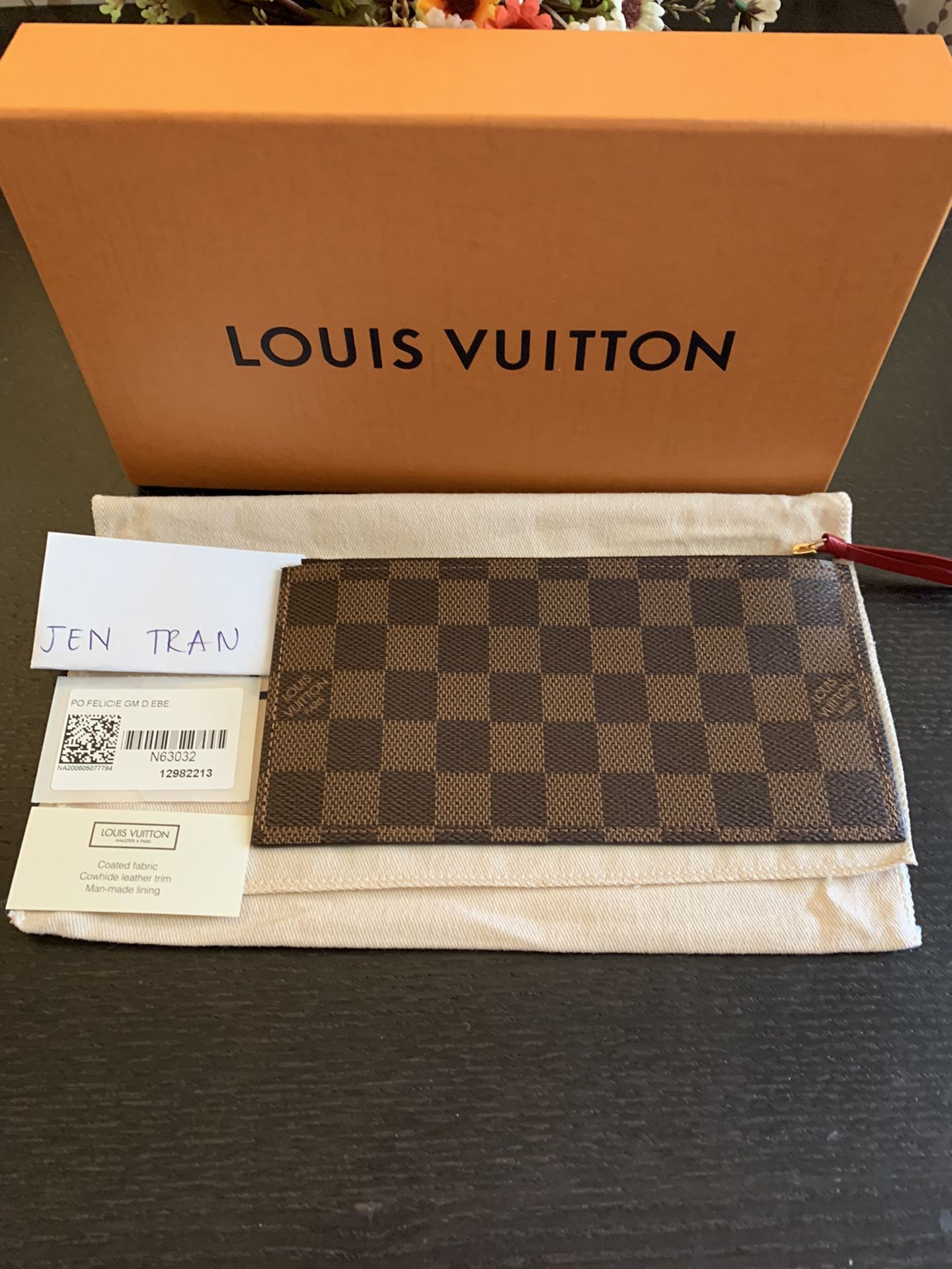 Authentic Louis Vuitton Felicie Pouch