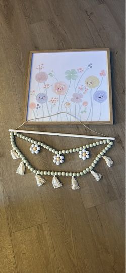 Girl bedroom wall decor
