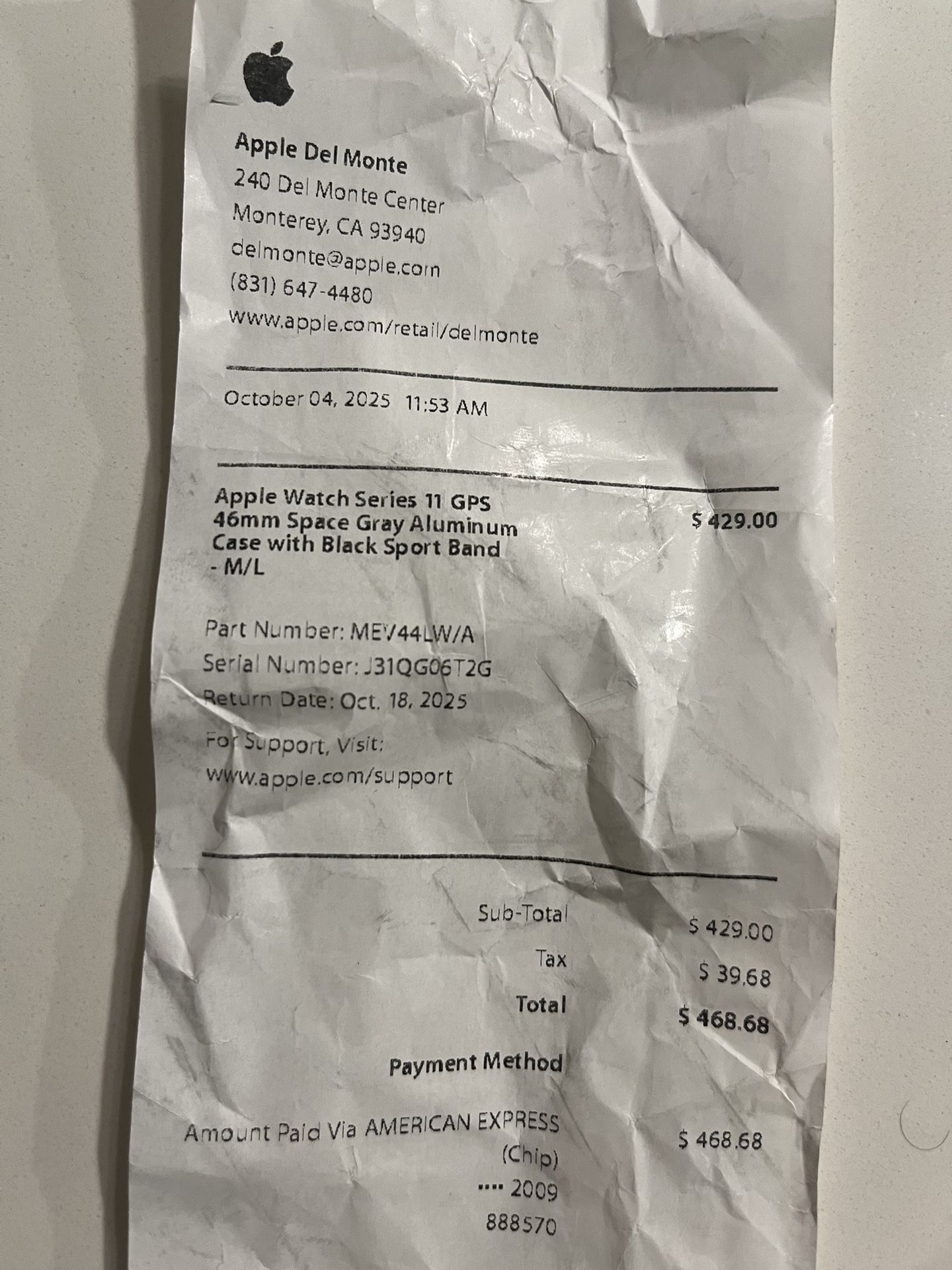 Brand new Apple Watch