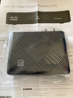 Cisco HD Digital Transport Adapter DTA