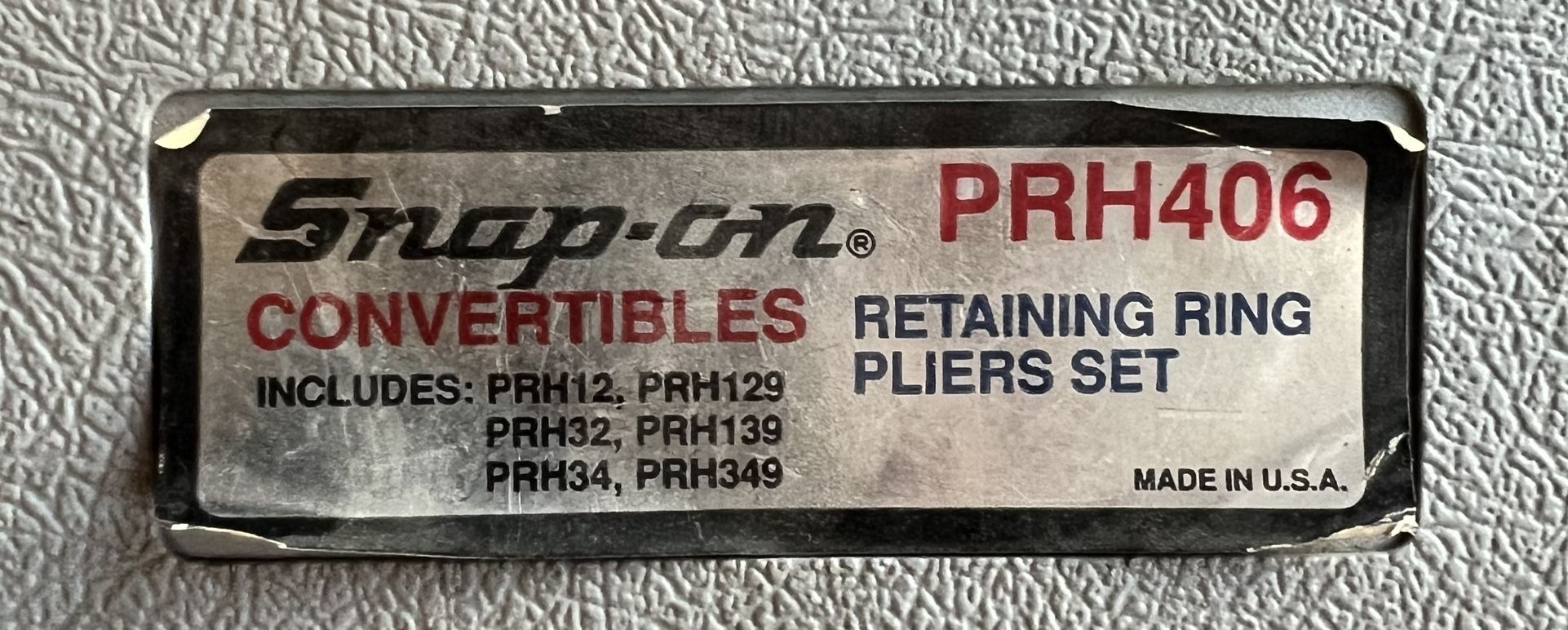 Snap on Convertibles Snap Ring Pliers PRH406 for Sale in Phoenix