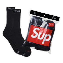 Supreme Socks Black