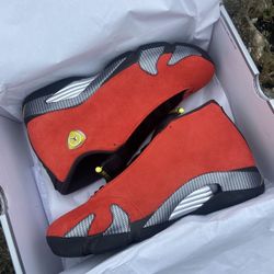 Air Jordan Retro 14 Ferrari Red Sizes