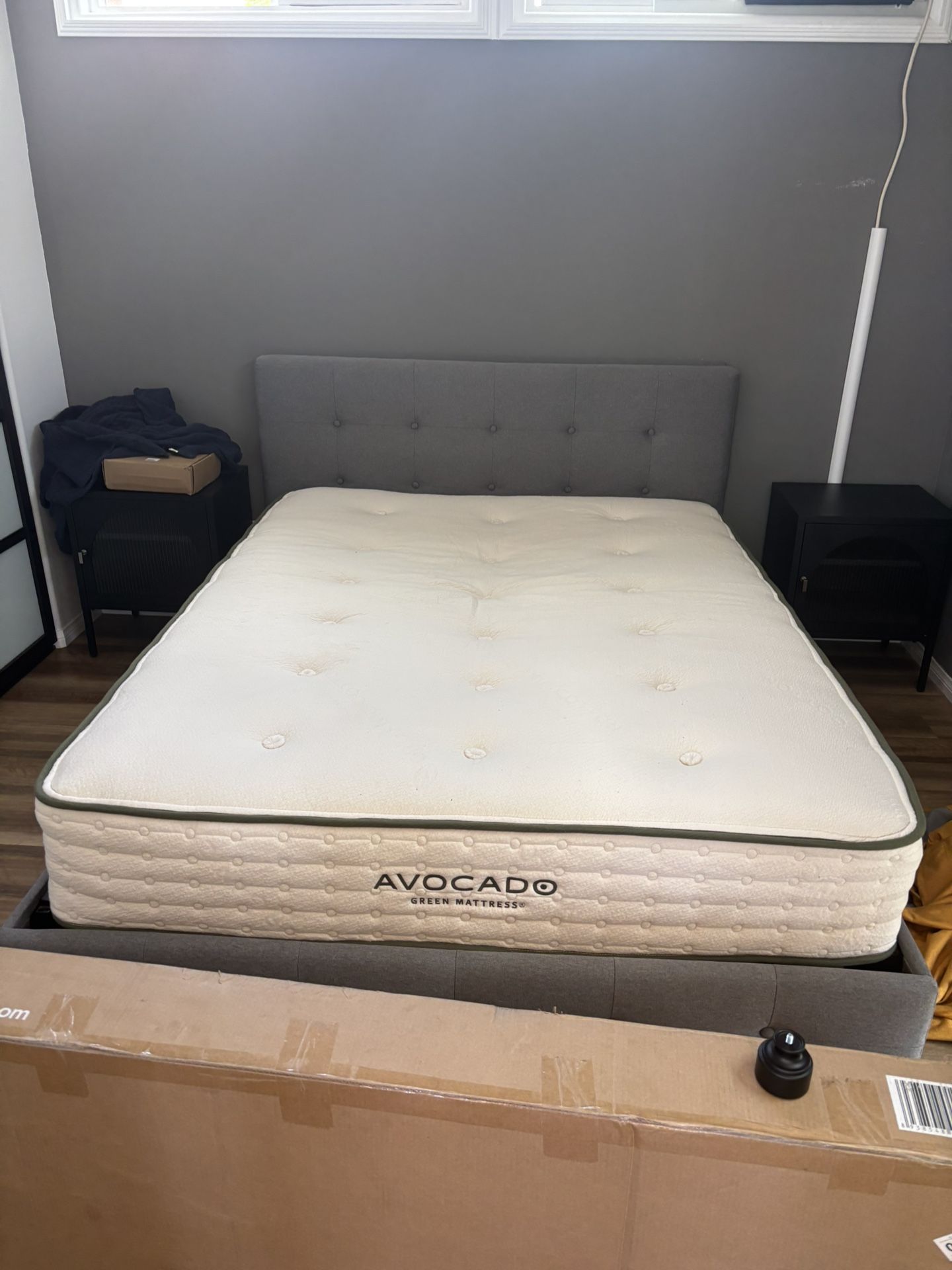 Queen Upholstered Bed Frame