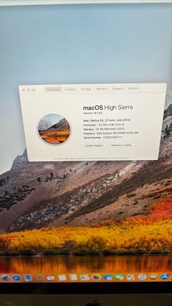 MacBook Desktop 27 Inch