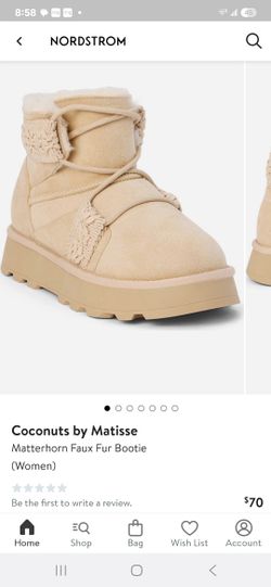 Matisse Matterhorn Boots Natural Size 9