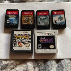 Nintendo 3DS & Switch Games 