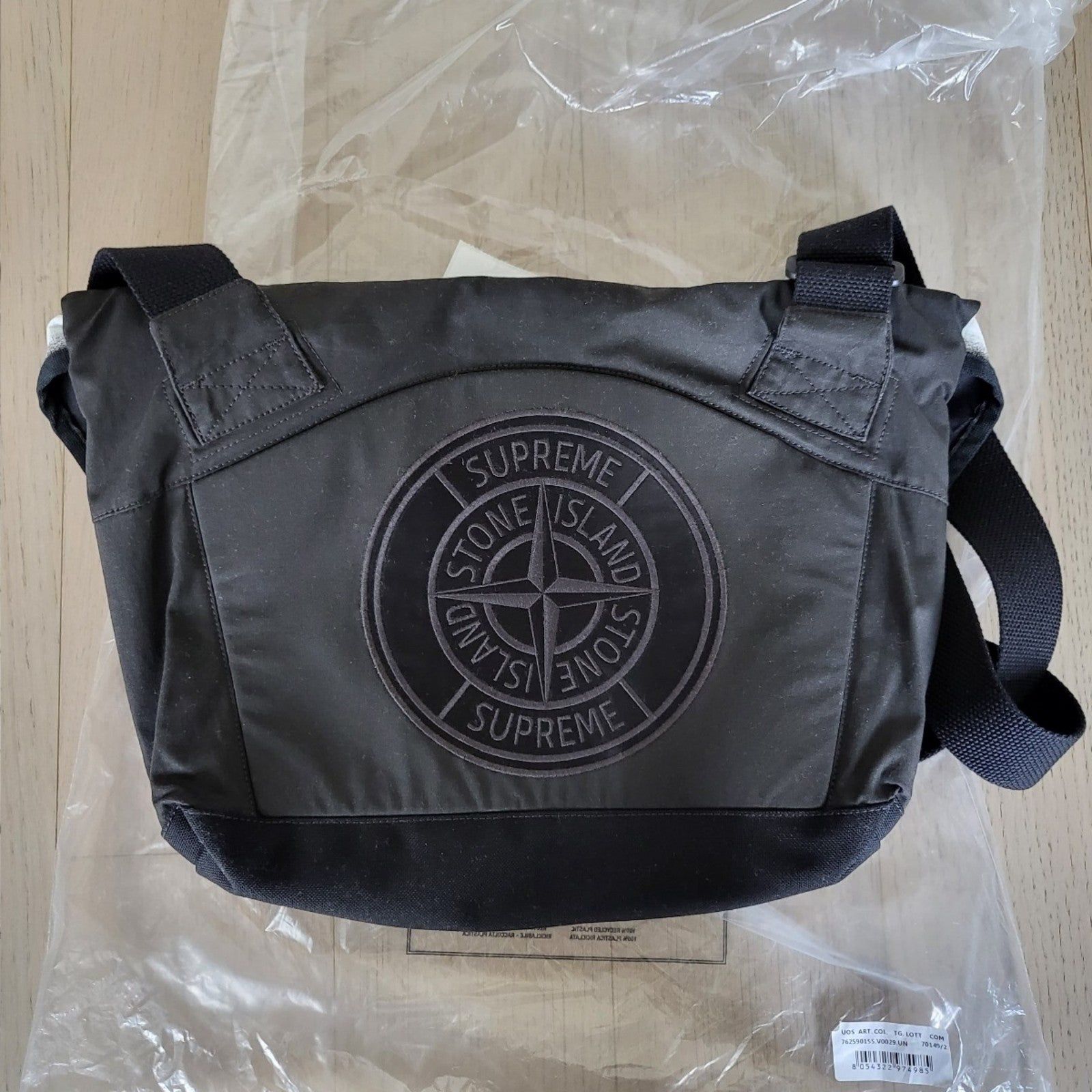 Supreme Stone Island Stripe Messenger Bag 7L