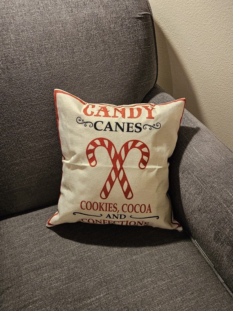 Candy Cane Pillow