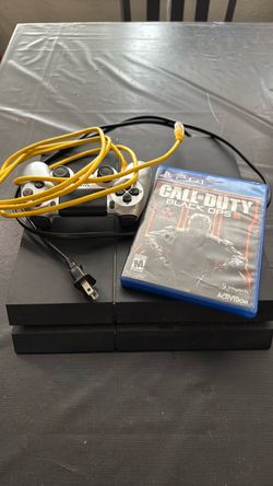 PS4 with LAN and one game