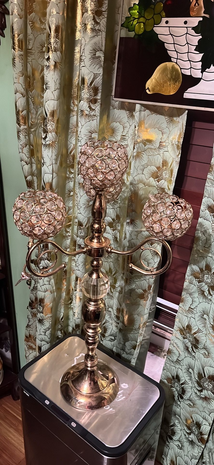 Beautiful tall candle holder