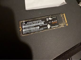 WD Black SN750 1TB NVMe M.2 SSD