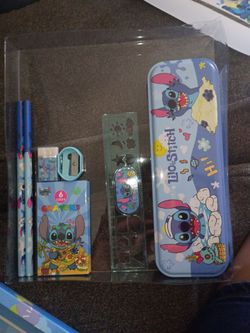 Stitch school supplies set
