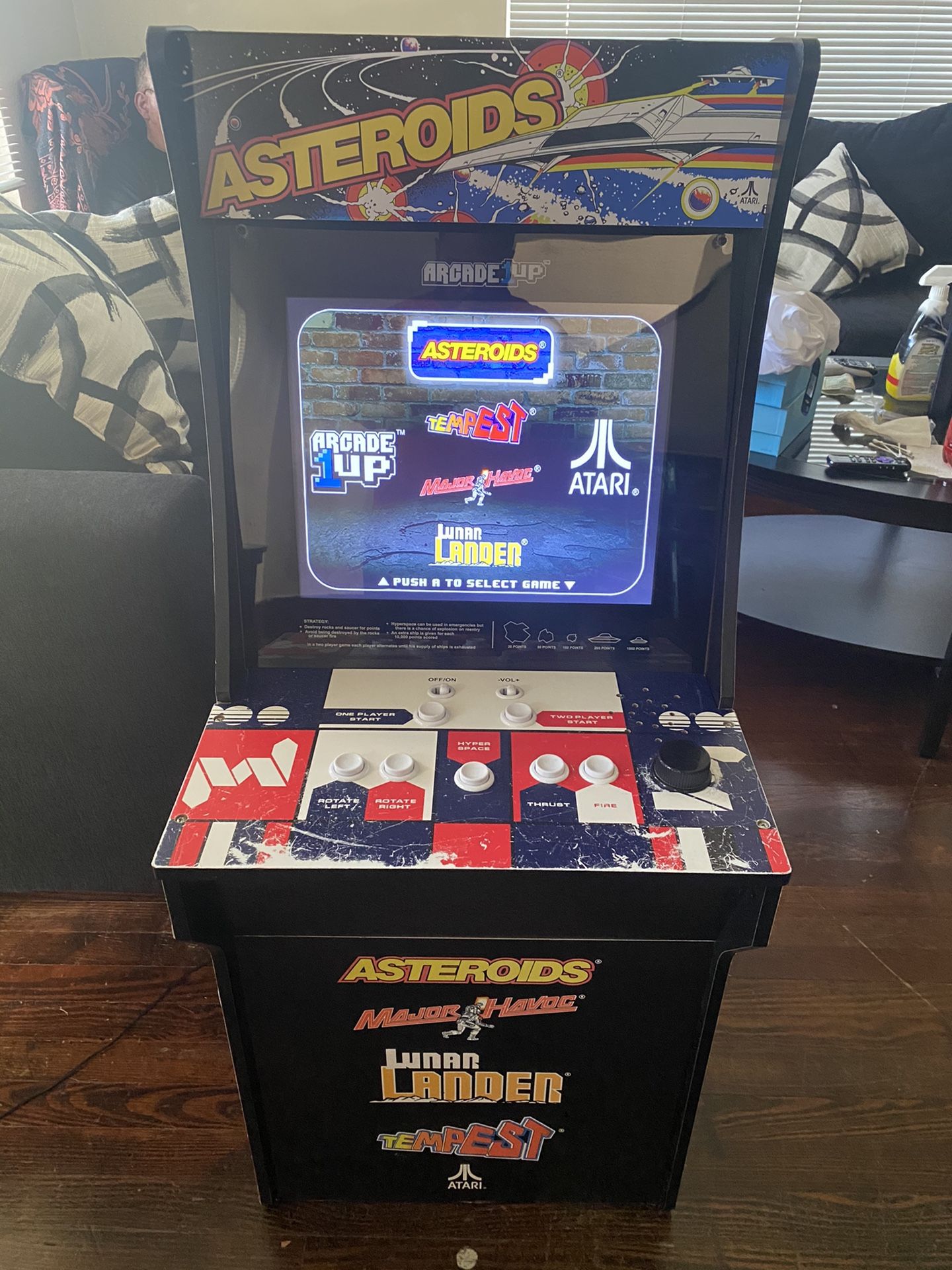 Arcade 1up Asteroids Cabinet