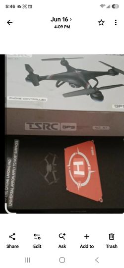 TSRC GPS Drone with Landing Pad