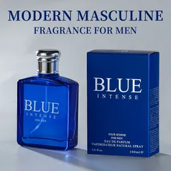 Blue Intense for Men Eau de Toilette Spray 3.4 oz Fresh Aquatic