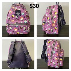 DISNEY Loungefly Nightmare Before Christmas TREATS Mini Backpack 