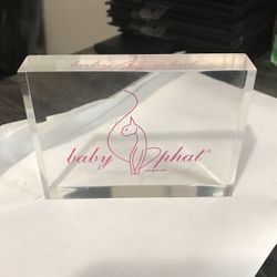 Baby Phat acrylic paperweight