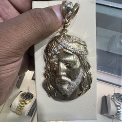 Jesus Head Pendant 